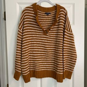 American Eagle Striped Sweater